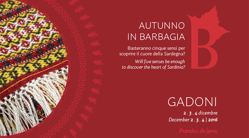 Autunno in Barbagia 2016 Gadoni