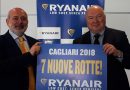 Cagliari, nuovi voli low cost Ryanair 2018