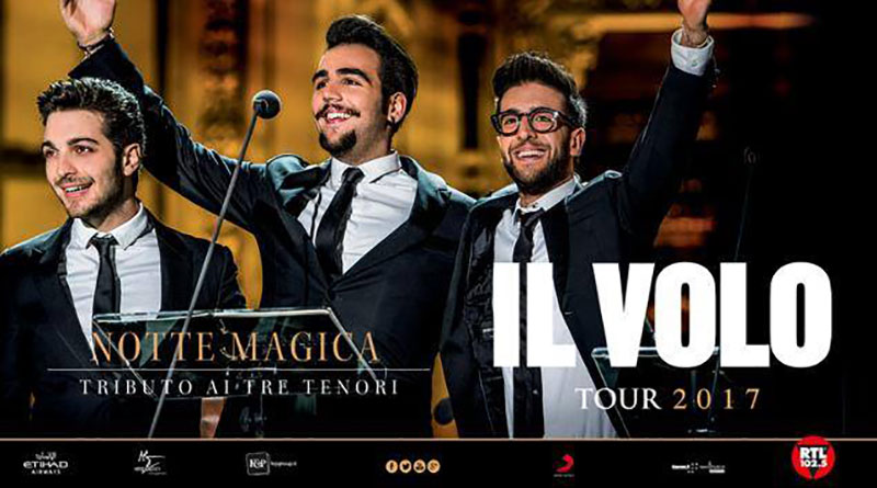 Il Volo concerto Forte Arena 2017