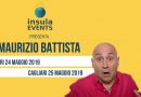 Maurizio Battista a Cagliari e Sassari