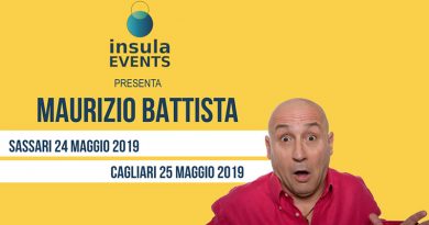 Maurizio Battista a Cagliari e Sassari