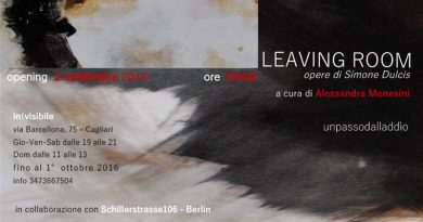 Mostra Leaving Room di Simone Dulcis