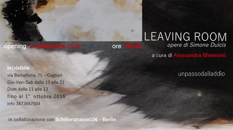 Mostra Leaving Room di Simone Dulcis