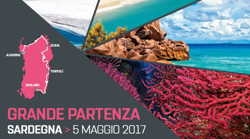 Grande Partenza del Giro d’Italia 2017 dalla Sardegna