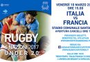 Rugby 6 Nazioni Under 20 Italia Francia a Capoterra
