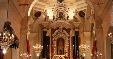 La Festa di Sant’Efisio a Cagliari, la chiesa