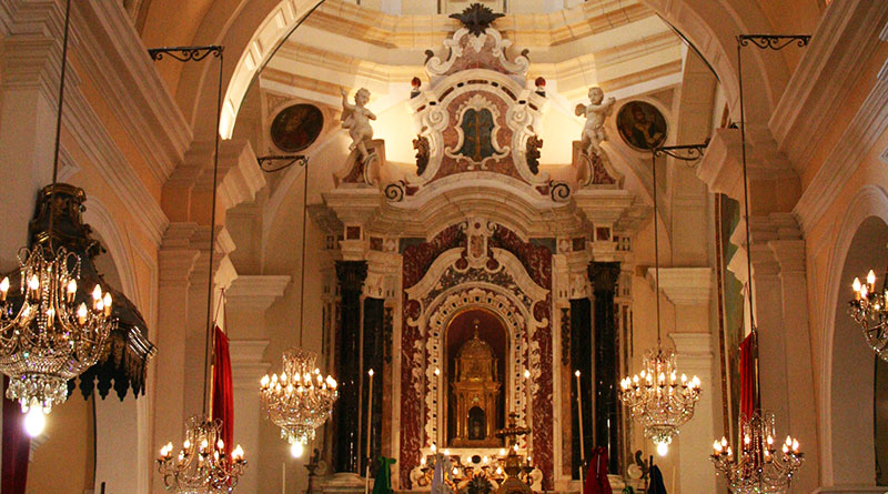 La Festa di Sant’Efisio a Cagliari, la chiesa