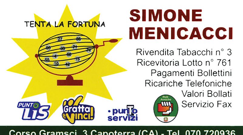 Tabacchi Simone Menicacci Capoterra