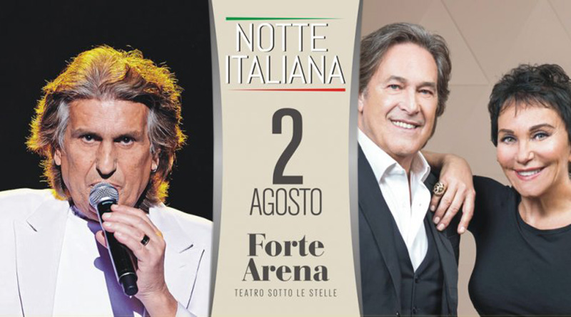 Toto Cutugno e i Ricchi e Poveri in concerto a Cagliari